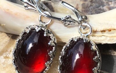 Rhodolite Garnet Earrings