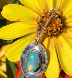 Welo Opal Pendant