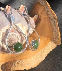 Green Jade Teardrop