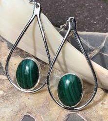 Malachite Teardrop